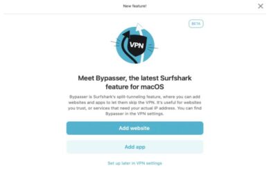 Surfshark Expands Bypasser Split-Tunneling Feature to macOS Enhancing User Flexibility Across All Platforms
