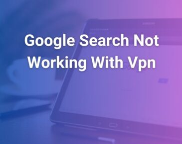 google search not working with vpn